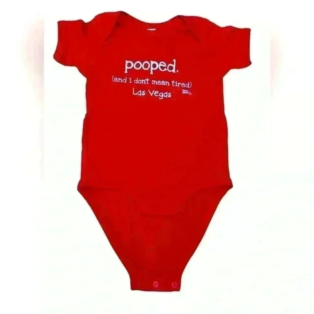 NWT - Rabbit Skins Romper POOPED"